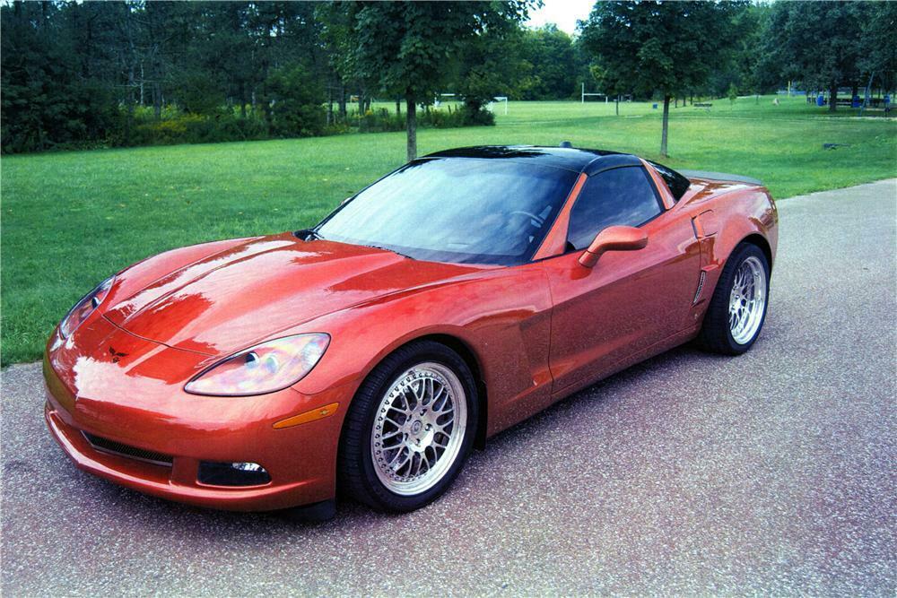 Chevrolet Corvette 2005 Orange