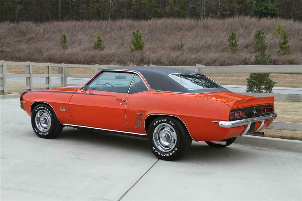 1969 Chevrolet Camaro Ss 2 Door Hardtop