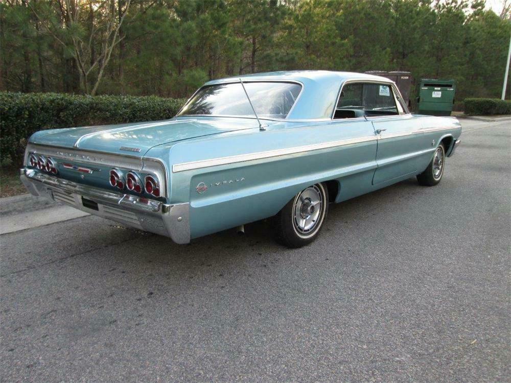 1964 CHEVROLET IMPALA SS 409 2 DOOR COUPE - Rear 3/4 - 170263