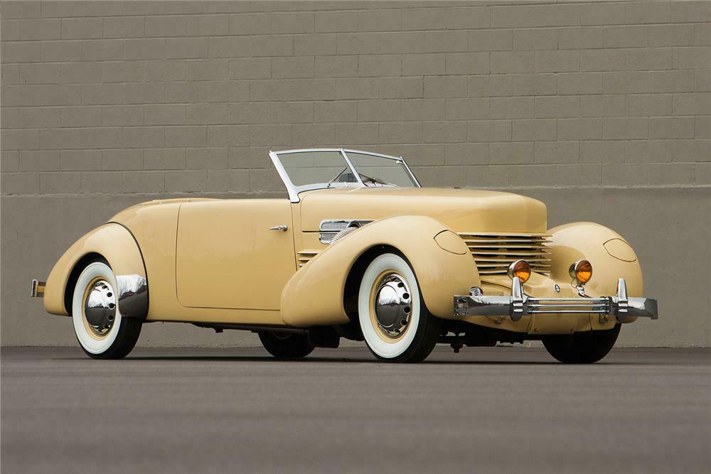 1937 CORD 812 PHAETON - Front 3/4 - 170264