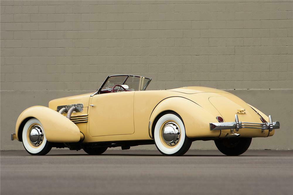 1937 CORD 812 PHAETON - Rear 3/4 - 170264