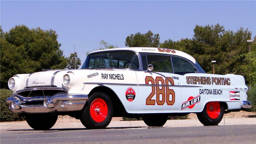 1956 PONTIAC CHIEFTAIN CUSTOM 2 DOOR HARDTOP - Front 3/4 - 170363