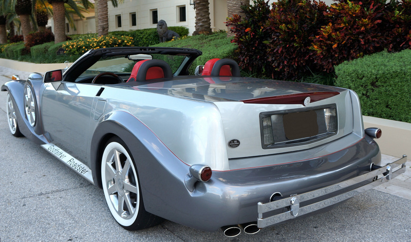 2008 CADILLAC XLR CUSTOM CONVERTIBLE - Rear 3/4 - 170404