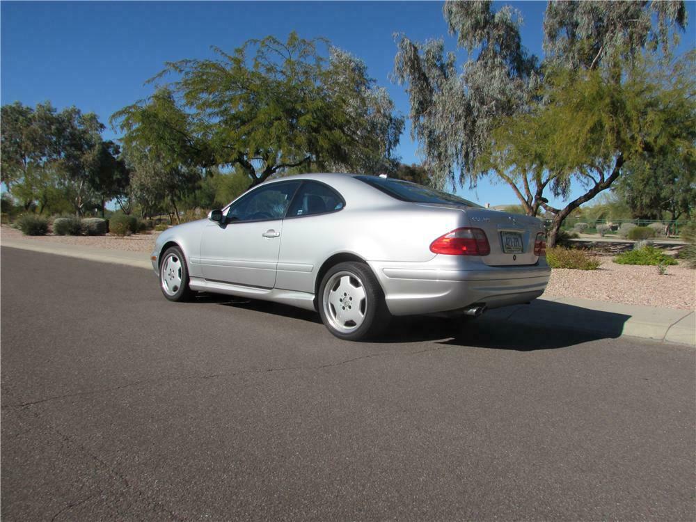 2001 MERCEDES-BENZ CLK 55 AMG 2 DOOR COUPE - Rear 3/4 - 170443