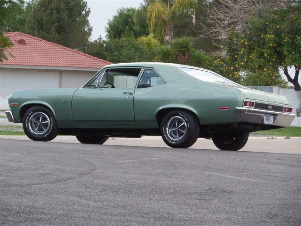 1972 CHEVROLET NOVA SS 2 DOOR COUPE - Rear 3/4 - 170482