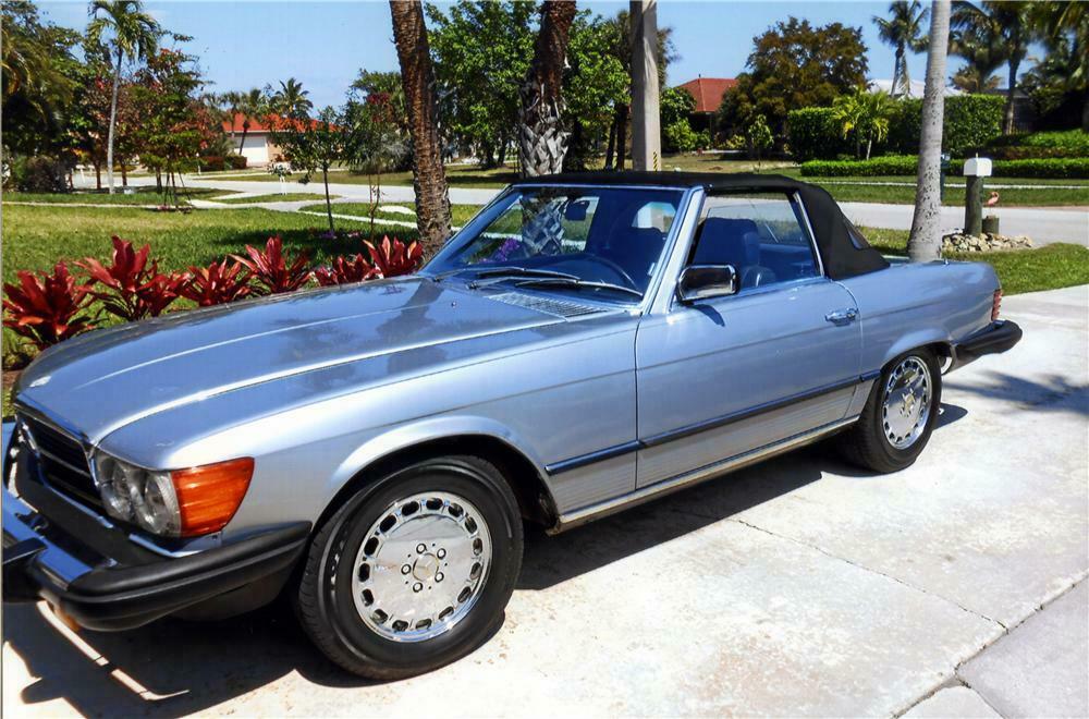 1982 Mercedes Benz 380sl Convertible
