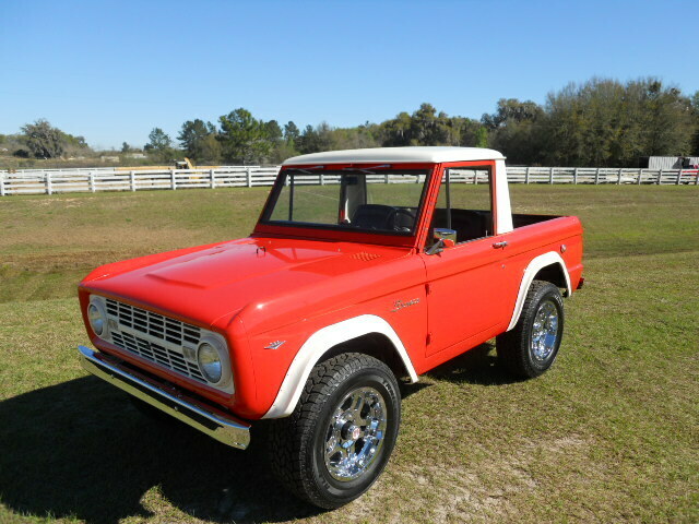 1968 Ford Bronco Custom Half Cab