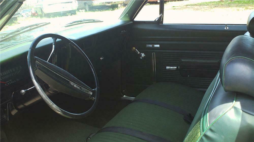1972 CHEVROLET NOVA 2 DOOR HARDTOP - Interior - 170868