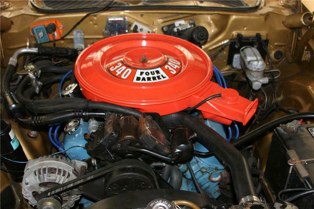 1972 DODGE CHARGER RALLYE 2 DOOR HARDTOP - Engine - 174482