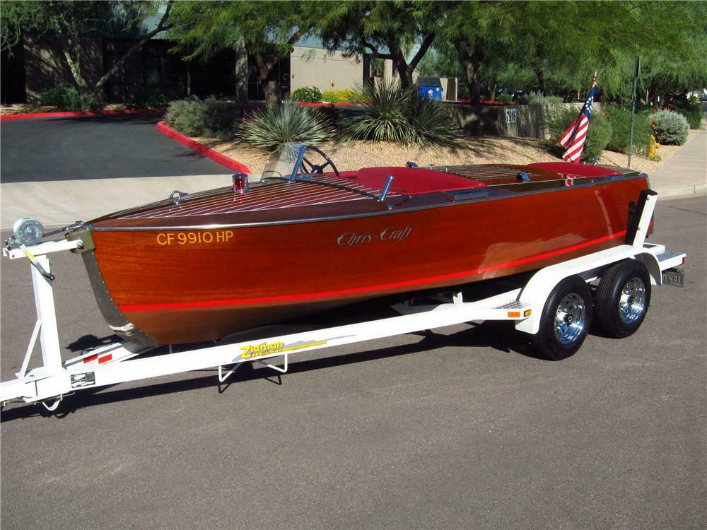 1996 ZIEMAN BOAT TRAILER - Front 3/4 - 174563
