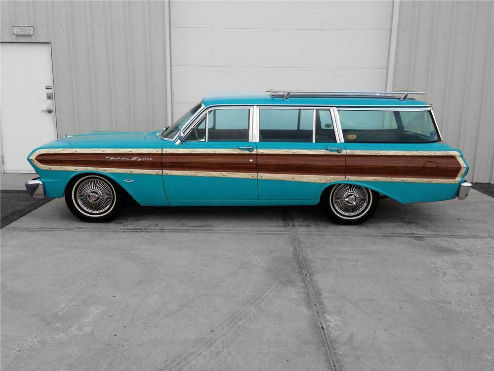 1964 FORD FALCON CUSTOM WOODY WAGON - Side Profile - 174583