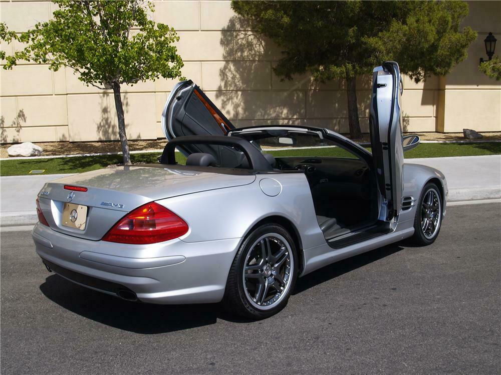 2005 MERCEDES-BENZ SL500 CONVERTIBLE - Rear 3/4 - 174605