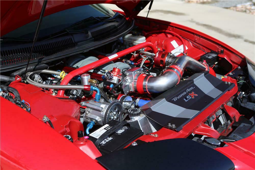 2001 PONTIAC FIREBIRD TRANS AM WS-6 CUSTOM 2 DOOR COUPE - Engine - 174634