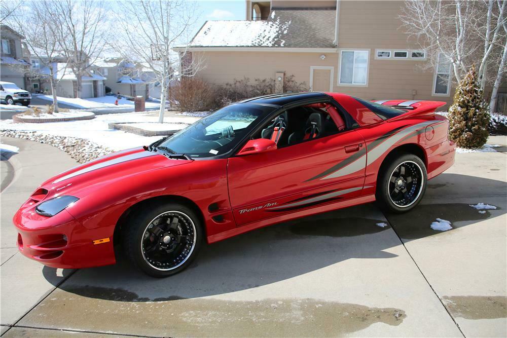 2001 PONTIAC FIREBIRD TRANS AM WS-6 CUSTOM 2 DOOR COUPE - Side Profile - 174634