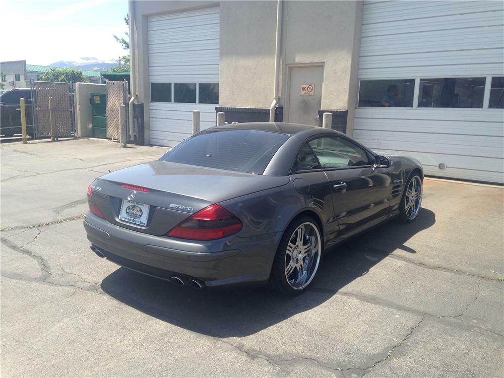 2003 MERCEDES-BENZ SL55 AMG CONVERTIBLE - Rear 3/4 - 174681