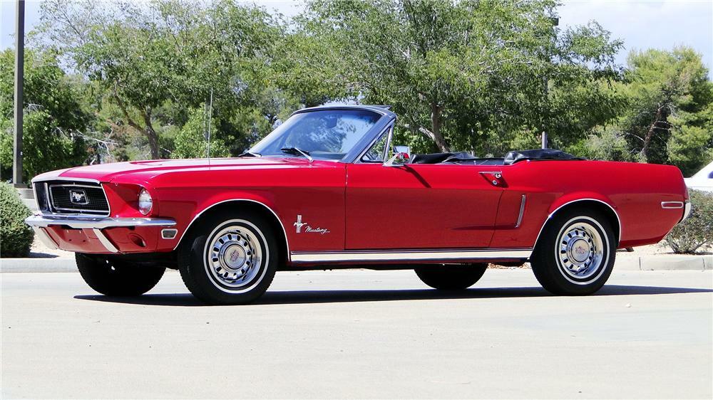 1968 mustang convertible