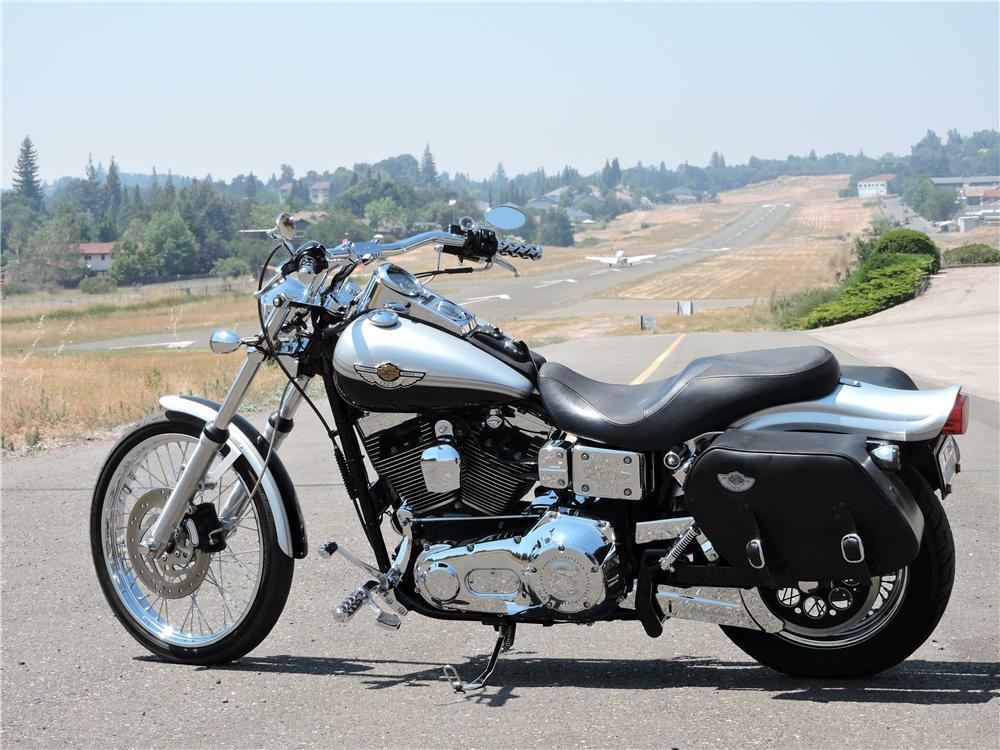 2003 HARLEY DAVIDSON WIDE GLIDE MOTORCYCLE Side Profile 175076