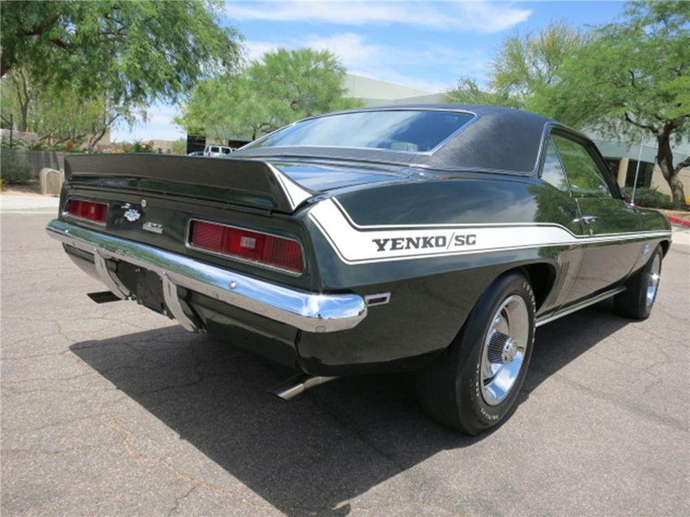 1969 CHEVROLET CAMARO YENKO 2 DOOR COUPE - Rear 3/4 - 175166