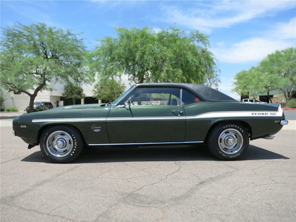 1969 CHEVROLET CAMARO YENKO 2 DOOR COUPE - Side Profile - 175166