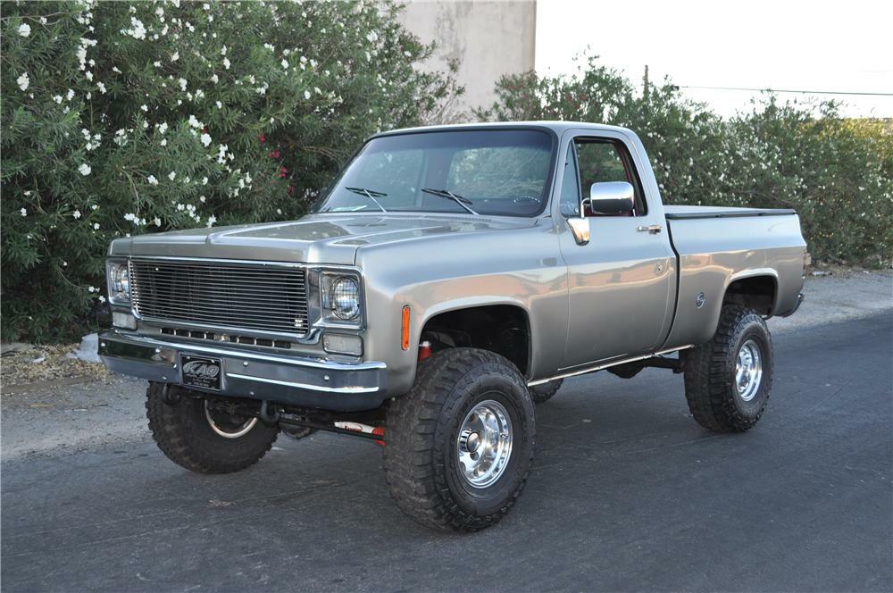 1978 CHEVROLET C-10 CUSTOM PICKUP - Front 3/4 - 175168