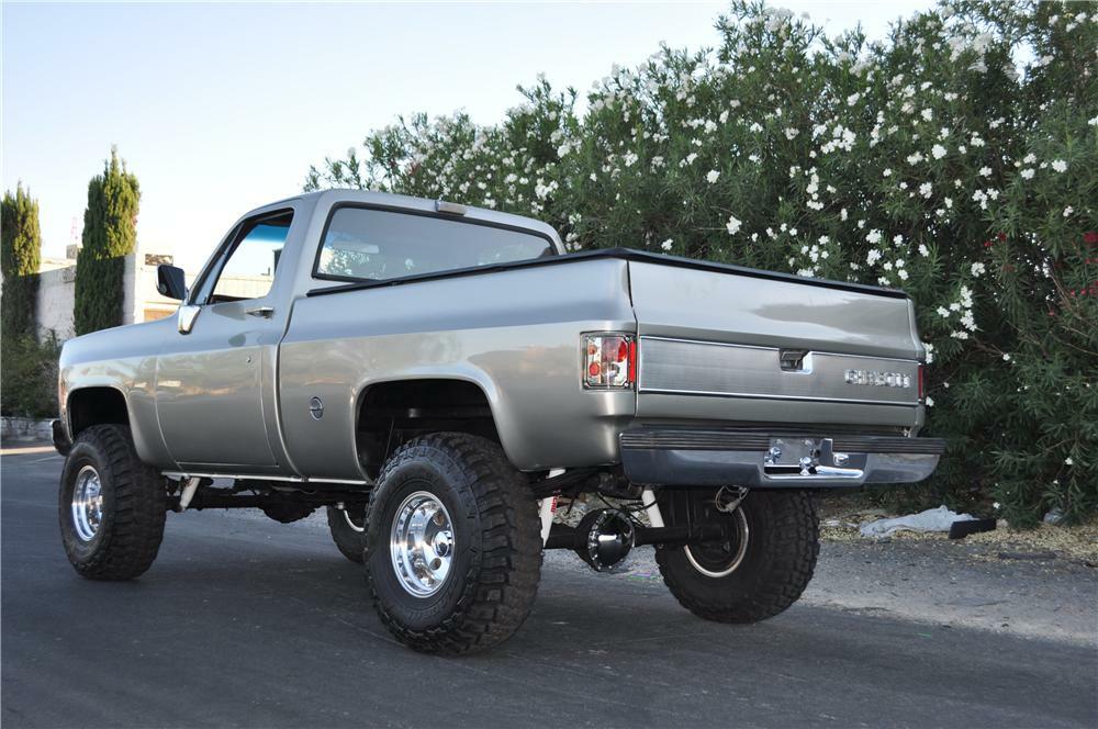 1978 CHEVROLET C-10 CUSTOM PICKUP - Rear 3/4 - 175168