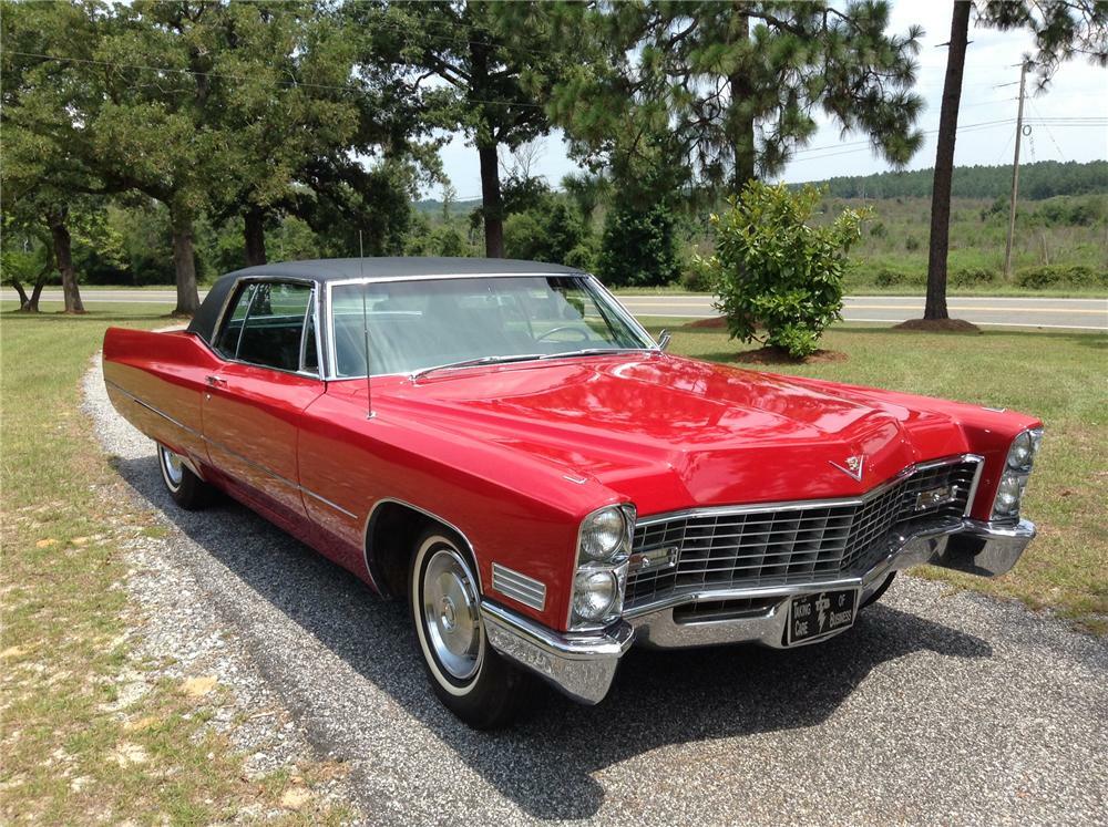 1967 CADILLAC COUPE DE VILLE 2 DOOR COUPE - Front 3/4 - 176889