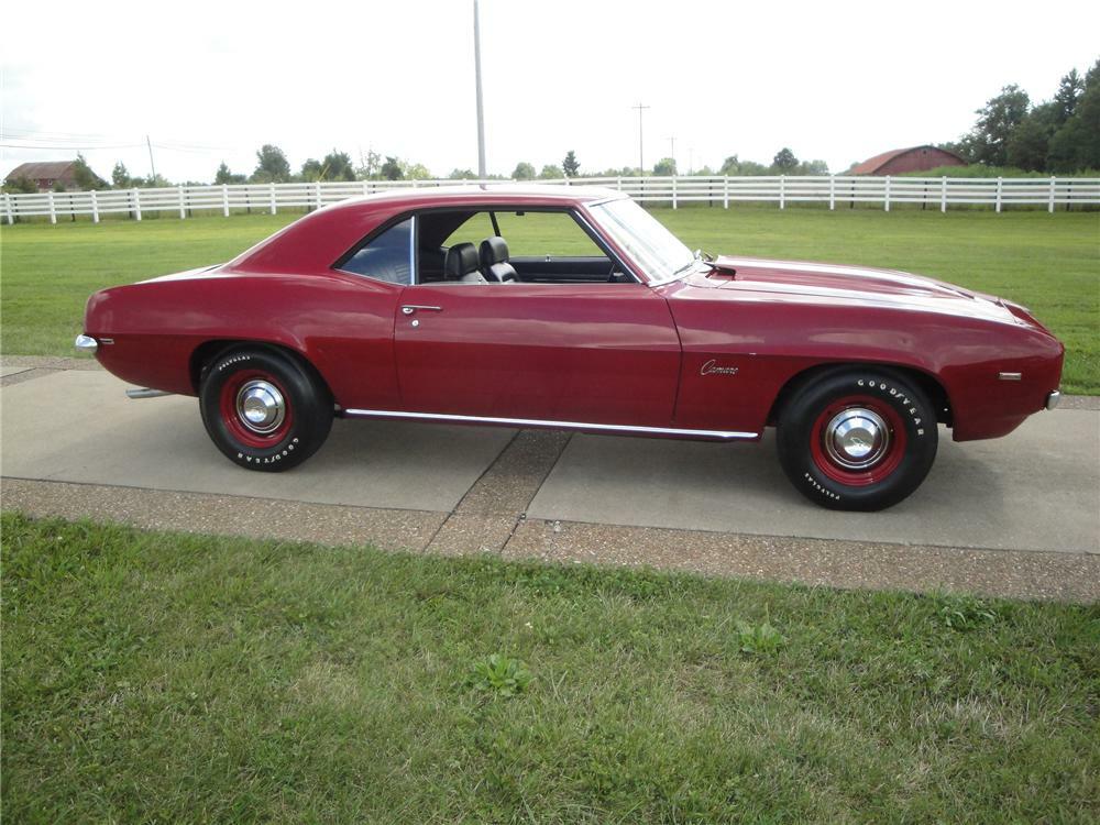 1969 CHEVROLET CAMARO COPO 2 DOOR COUPE - Side Profile - 176900
