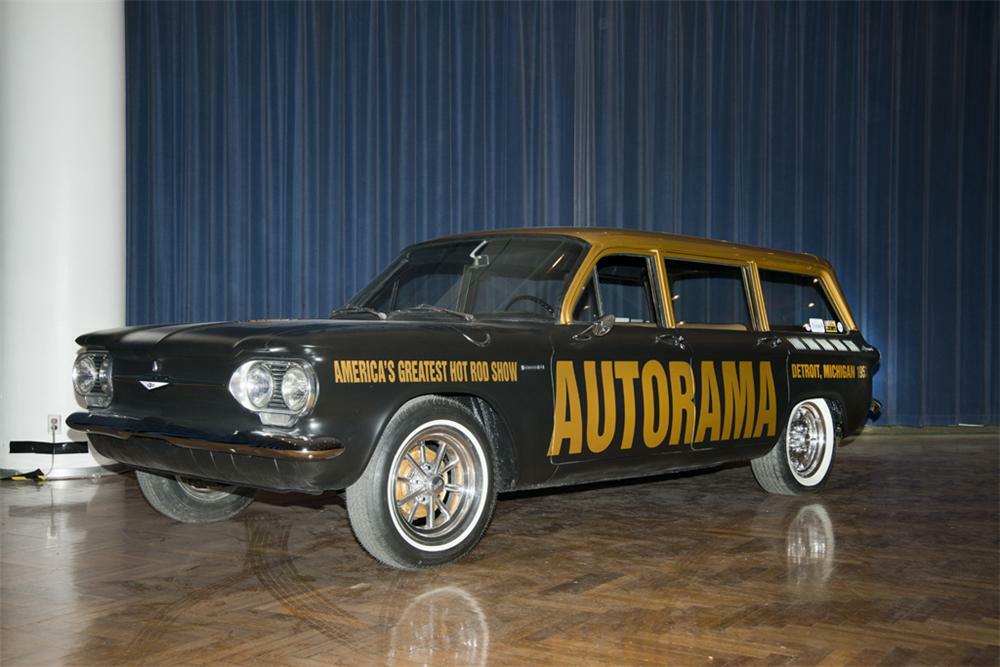 1961 CHEVROLET CORVAIR CUSTOM WAGON - Front 3/4 - 176924