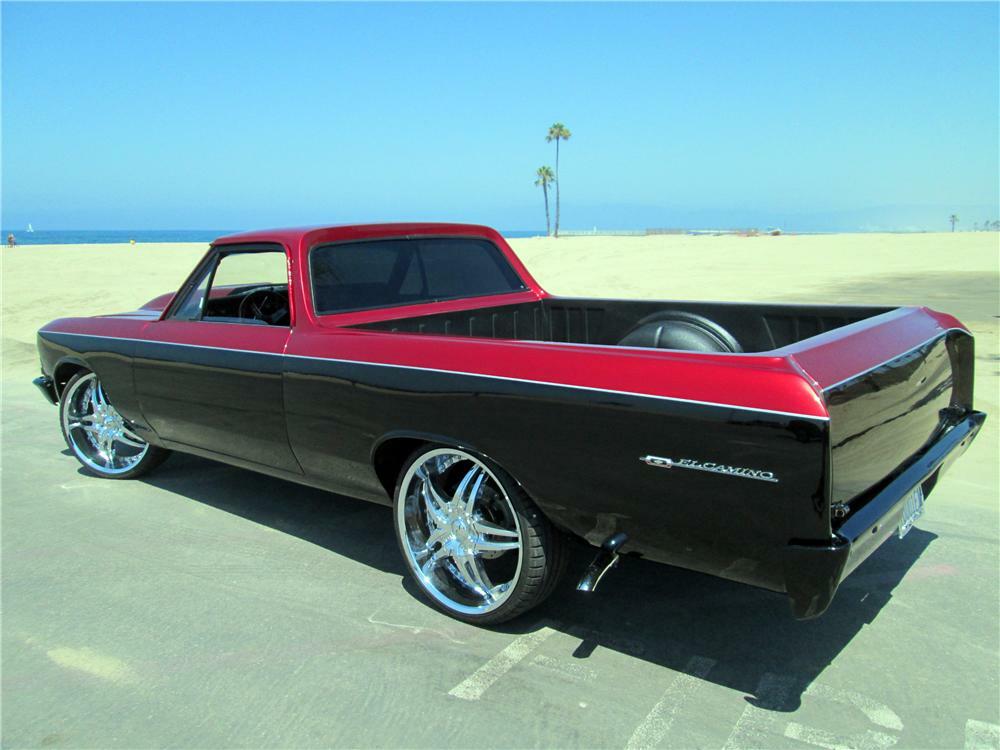 1966 CHEVROLET EL CAMINO CUSTOM PICKUP - Rear 3/4 - 176941