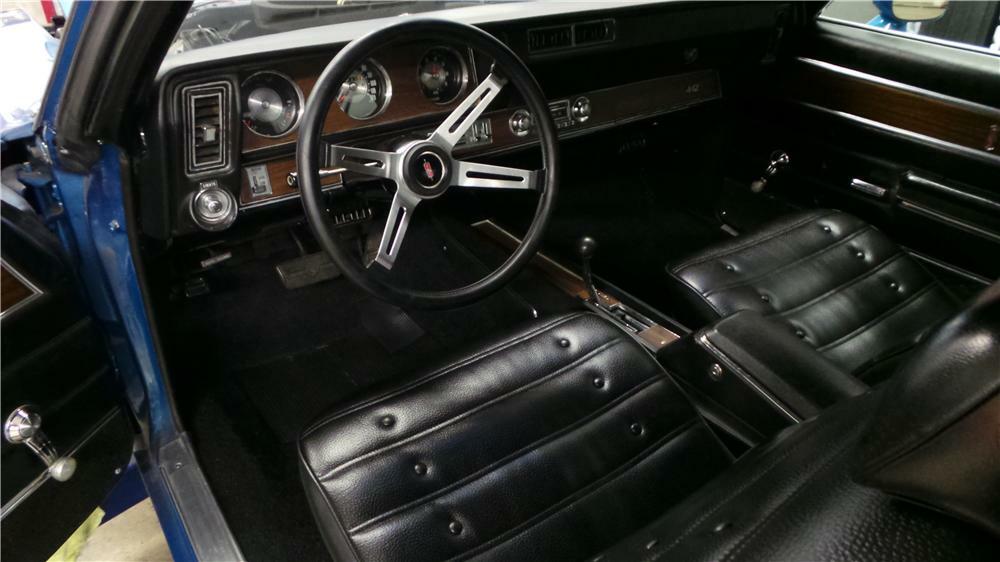 1971 OLDSMOBILE CUTLASS 442 2 DOOR HARDTOP - Interior - 177033