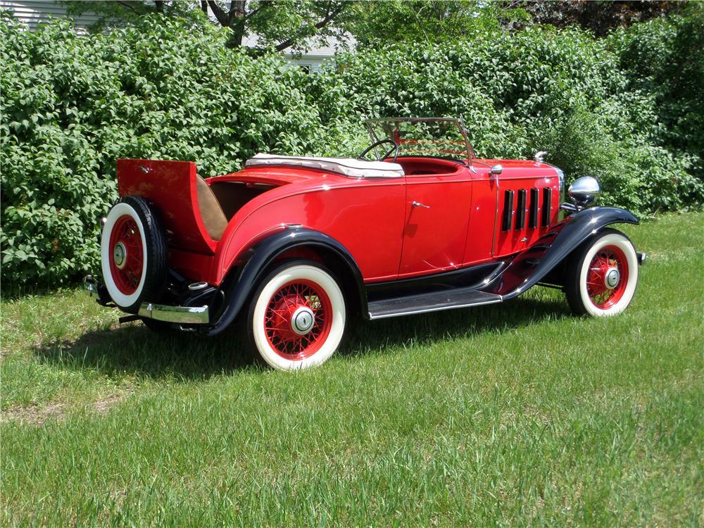 1932 CHEVROLET CONFEDERATE SPORTS ROADSTER - Side Profile - 177153
