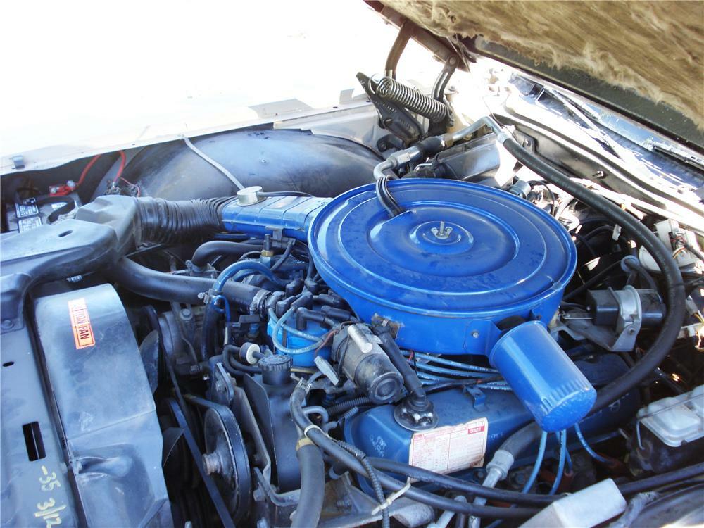 1978 LINCOLN CONTINENTAL MARK V 2 DOOR CARTIER DESIGNER EDITION Engine 177204