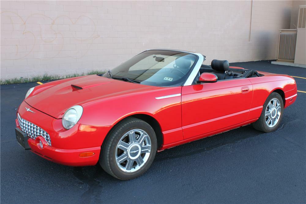 2005 FORD THUNDERBIRD CONVERTIBLE - Side Profile - 177304