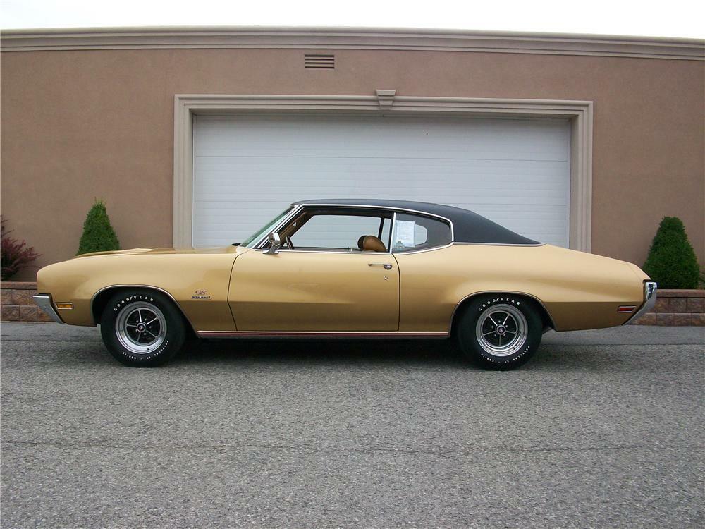 1970 BUICK GS 455 STAGE 1 2 DOOR COUPE - Side Profile - 177377