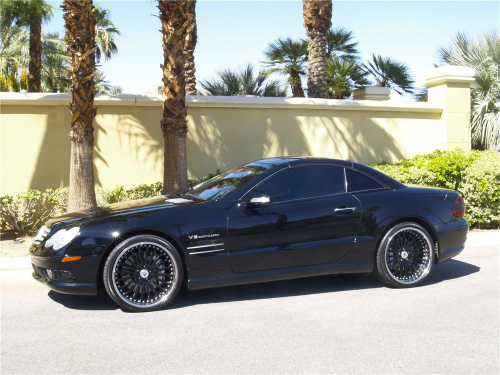 2005 MERCEDES-BENZ SL55 AMG CONVERTIBLE - Side Profile - 177389