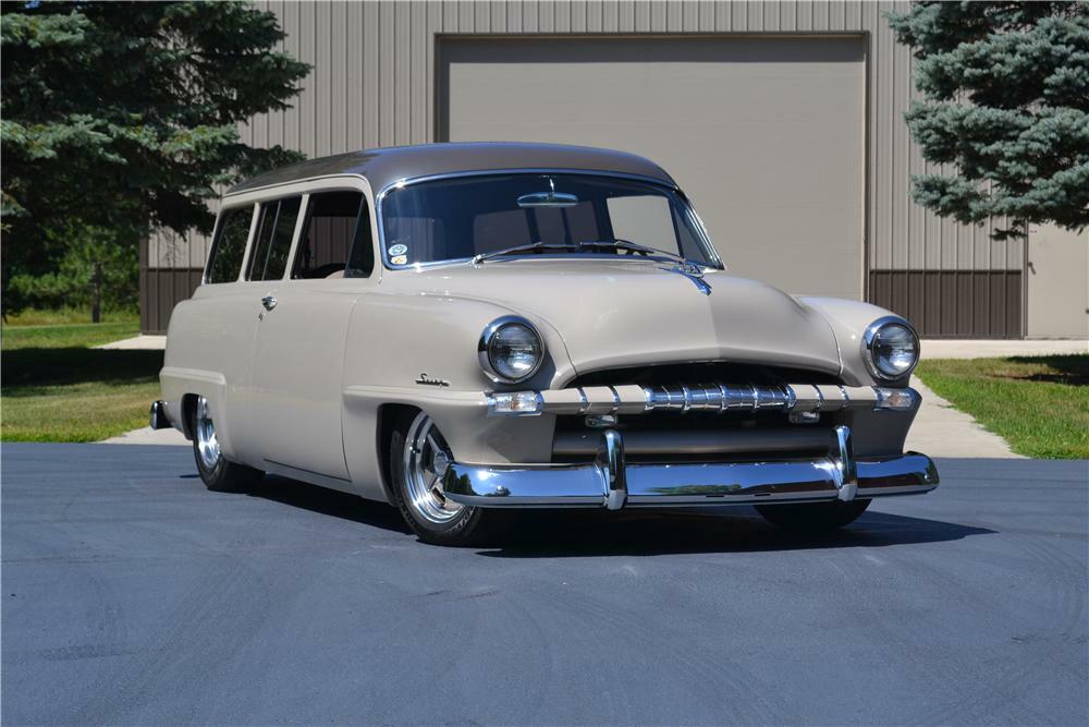 1953 PLYMOUTH SAVOY CUSTOM WAGON - Front 3/4 - 177399