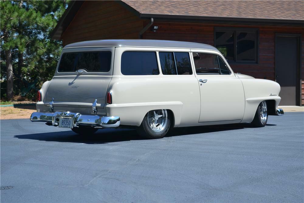 1953 PLYMOUTH SAVOY CUSTOM WAGON - Rear 3/4 - 177399
