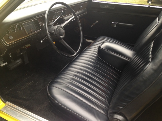 1970 PLYMOUTH DUSTER CUSTOM 2 DOOR COUPE - Interior - 177467