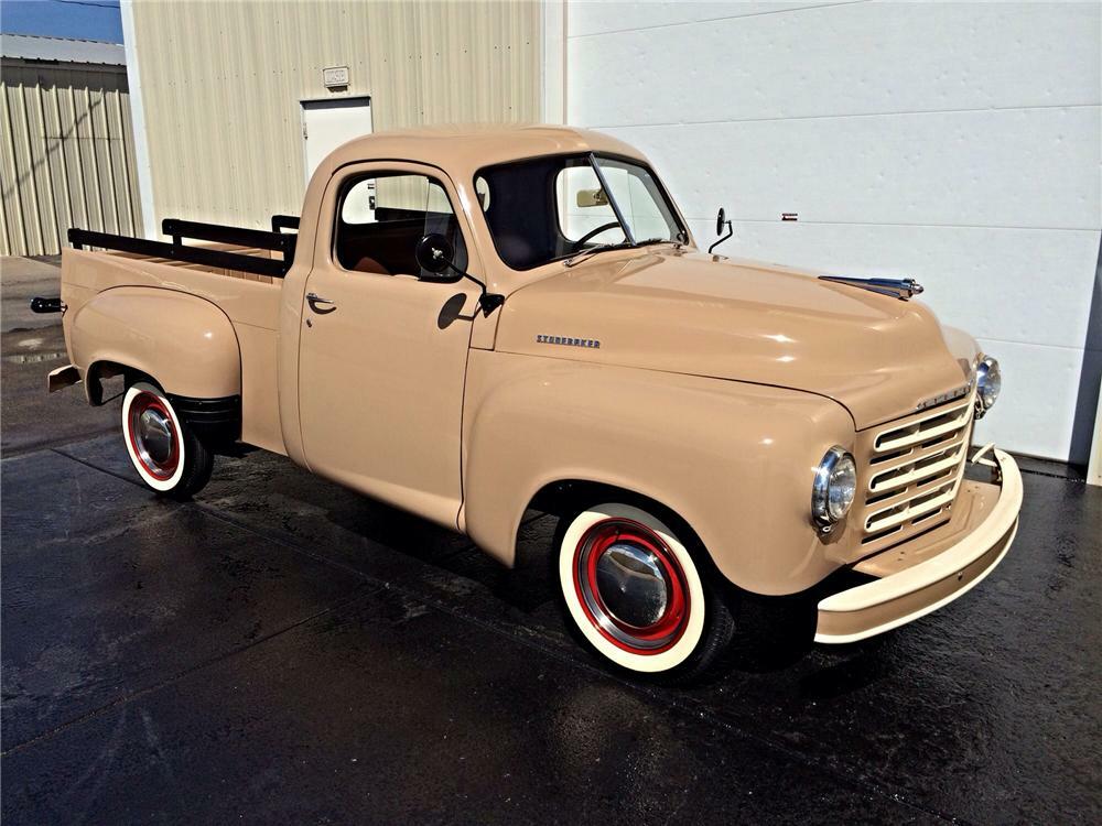 1951 STUDEBAKER PICKUP - Front 3/4 - 177534