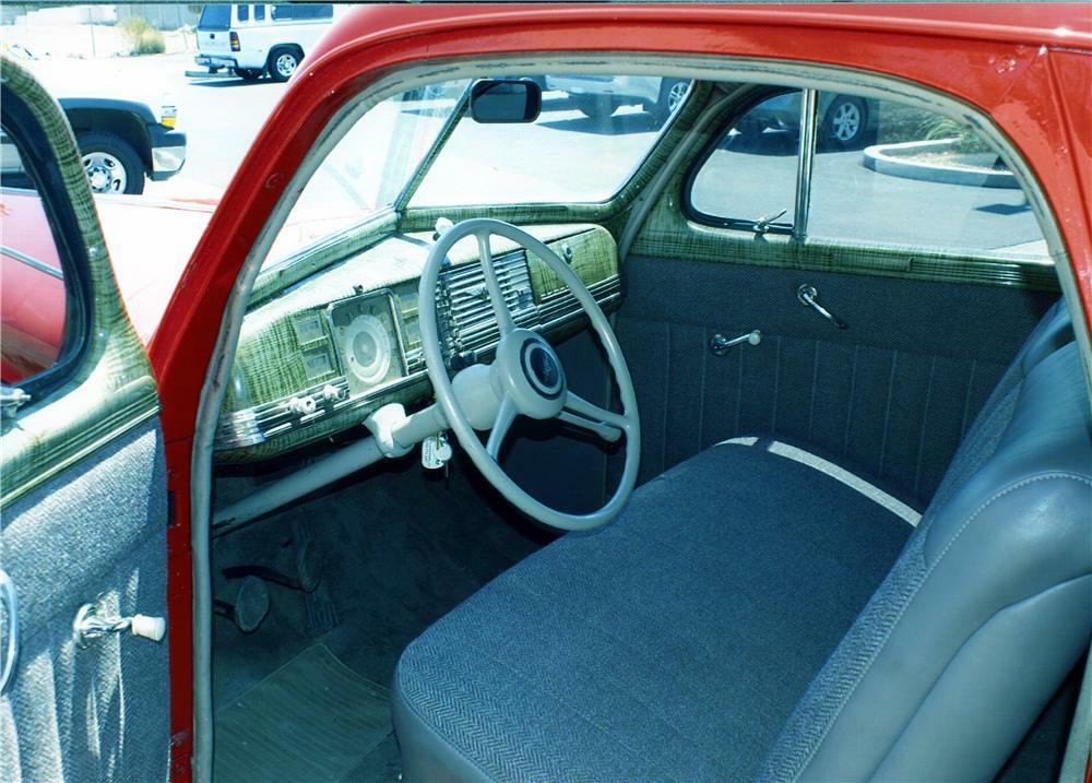 1940 DODGE CUSTOM 2 DOOR COUPE - Interior - 177544