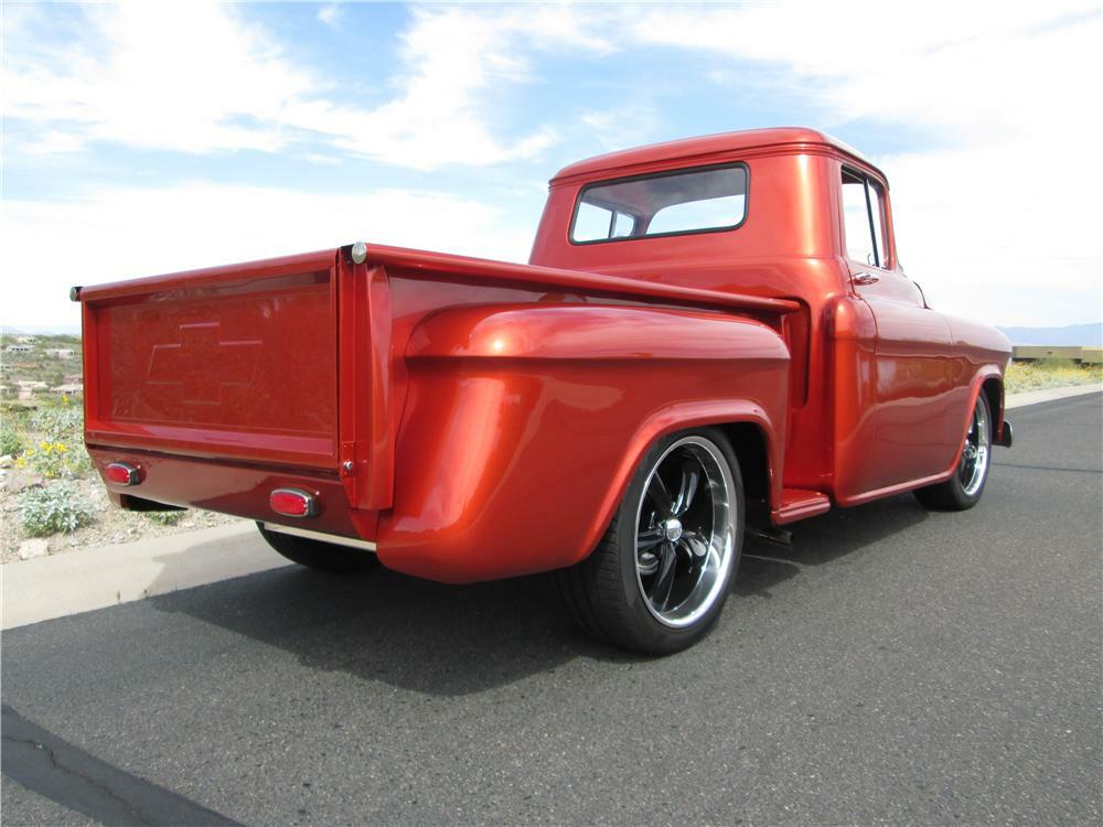 1957 CHEVROLET 3100 CUSTOM PICKUP - Rear 3/4 - 177551
