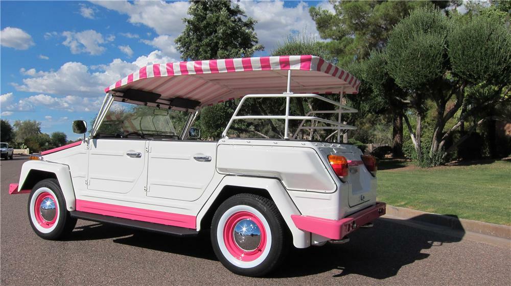 1974 VOLKSWAGEN THING 4 DOOR OPEN TOP - Rear 3/4 - 177615