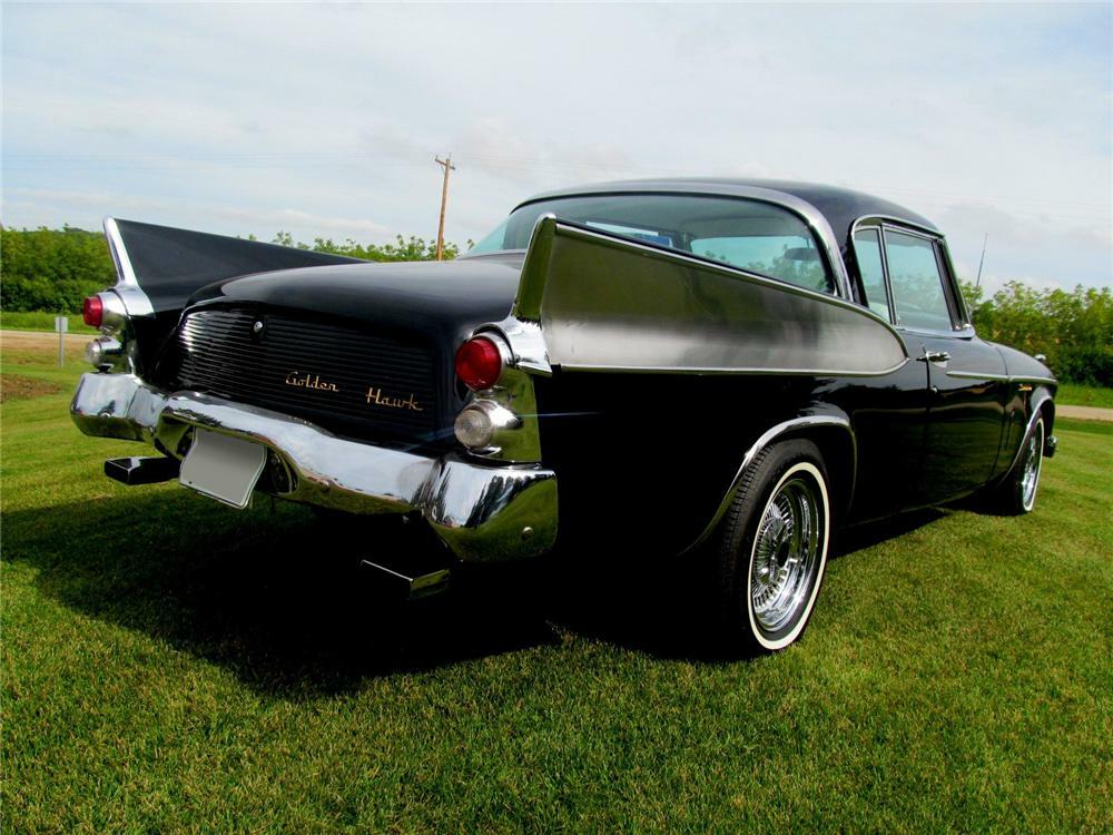 1957 STUDEBAKER GOLDEN HAWK 2 DOOR HARDTOP - Rear 3/4 - 177632