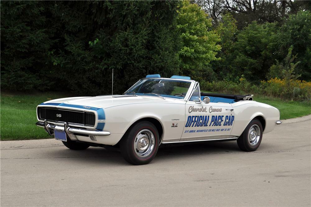 1967 Chevrolet Camaro Rs Pace Car Convertible