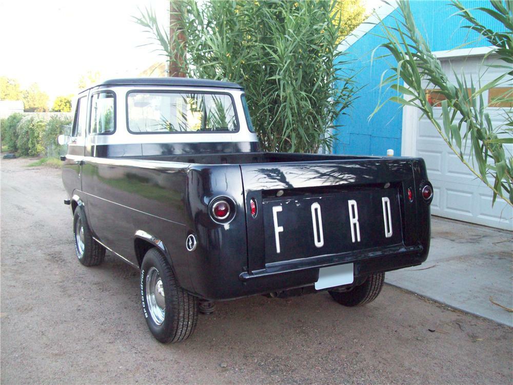 1961 FORD ECONOLINE CUSTOM PICKUP - Rear 3/4 - 178032