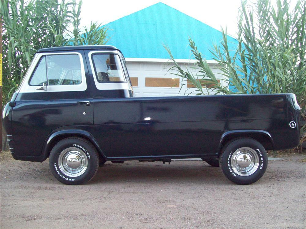1961 FORD ECONOLINE CUSTOM PICKUP - Side Profile - 178032
