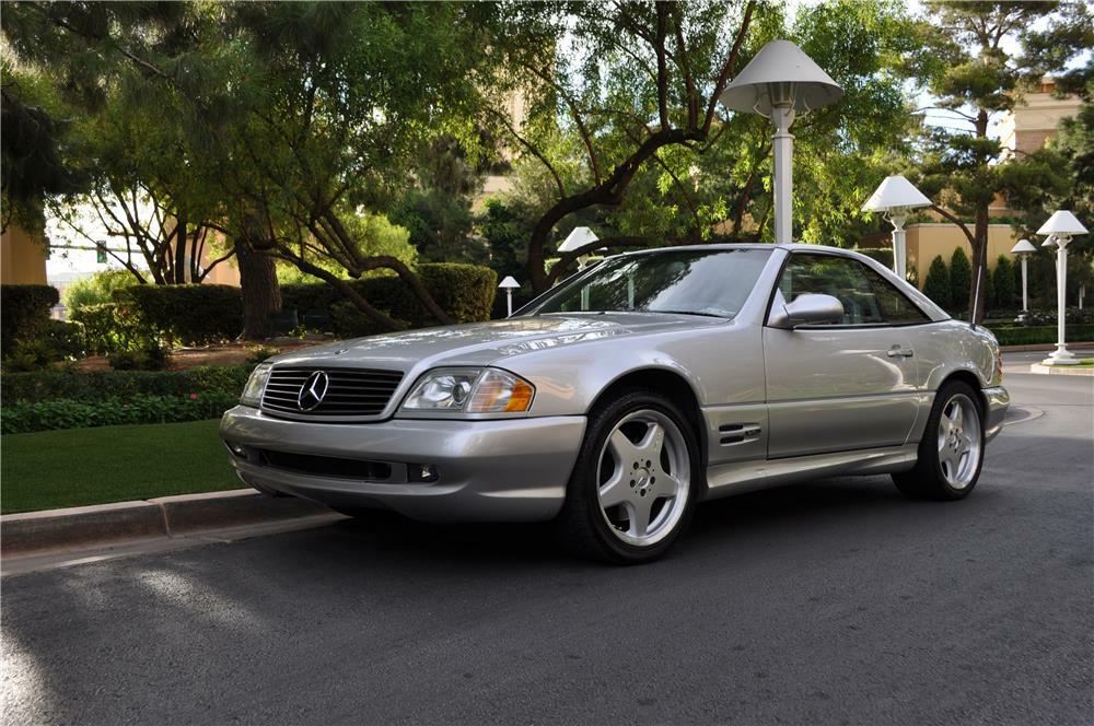 2000 Mercedes Benz Sl500 Convertible 2000 Mercedes Benz Sl500 Convertible Front 3 4 178122
