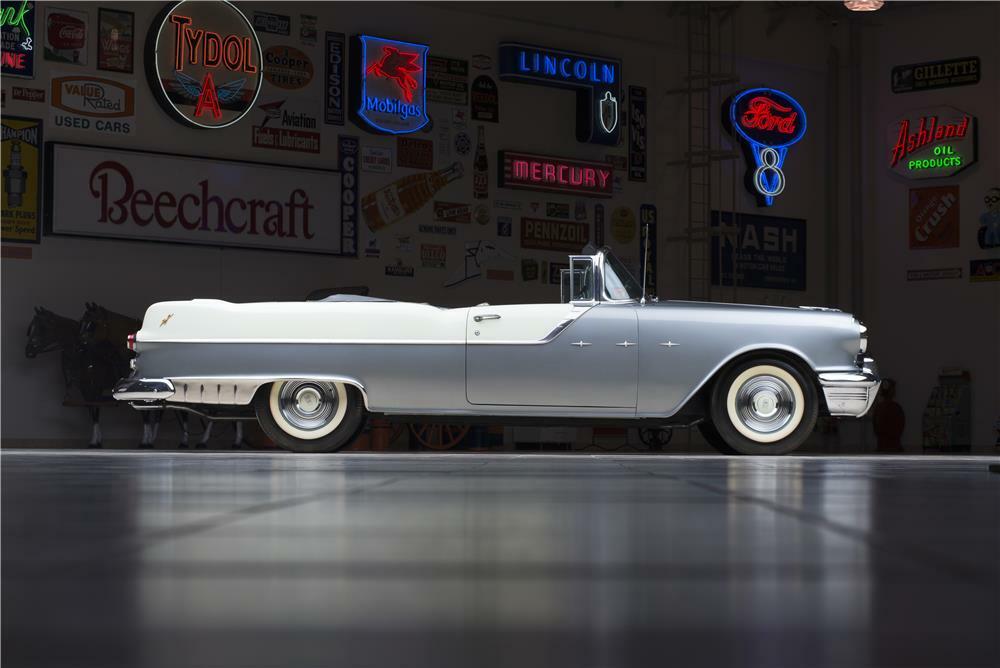 1955 PONTIAC STAR CHIEF CONVERTIBLE - Side Profile - 178559