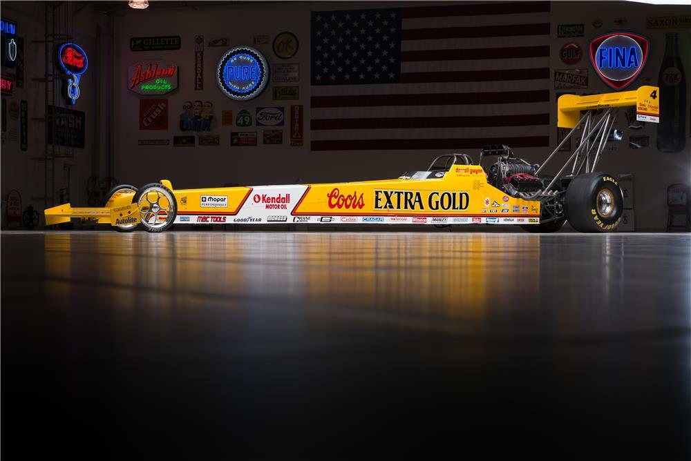 1990 COORS EXTRA GOLD TOP FUEL DRAGSTER REPLICA - Front 3/4 - 178561