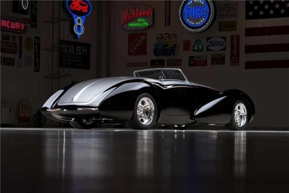 1936 DELAHAYE "WHATTHEHAYE" STREET-ROD - Rear 3/4 - 178566